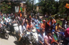 Activists detained in Udupi, 200 plus bikes seized